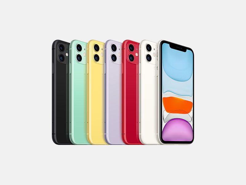 Apple iPhone 11 χρωματα