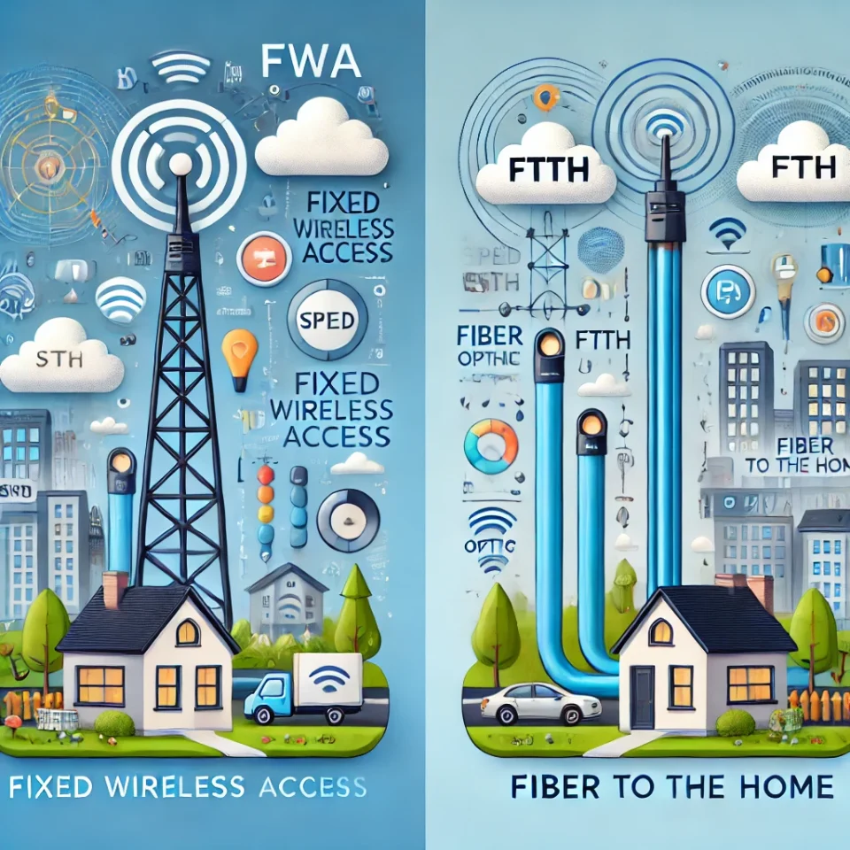 FWA vs FTTH: Ποιο να Επιλέξετε - Αναλυτικός Οδηγός